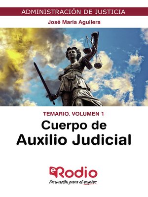 cover image of Cuerpo de Auxilio Judicial. Temario. Volumen 1